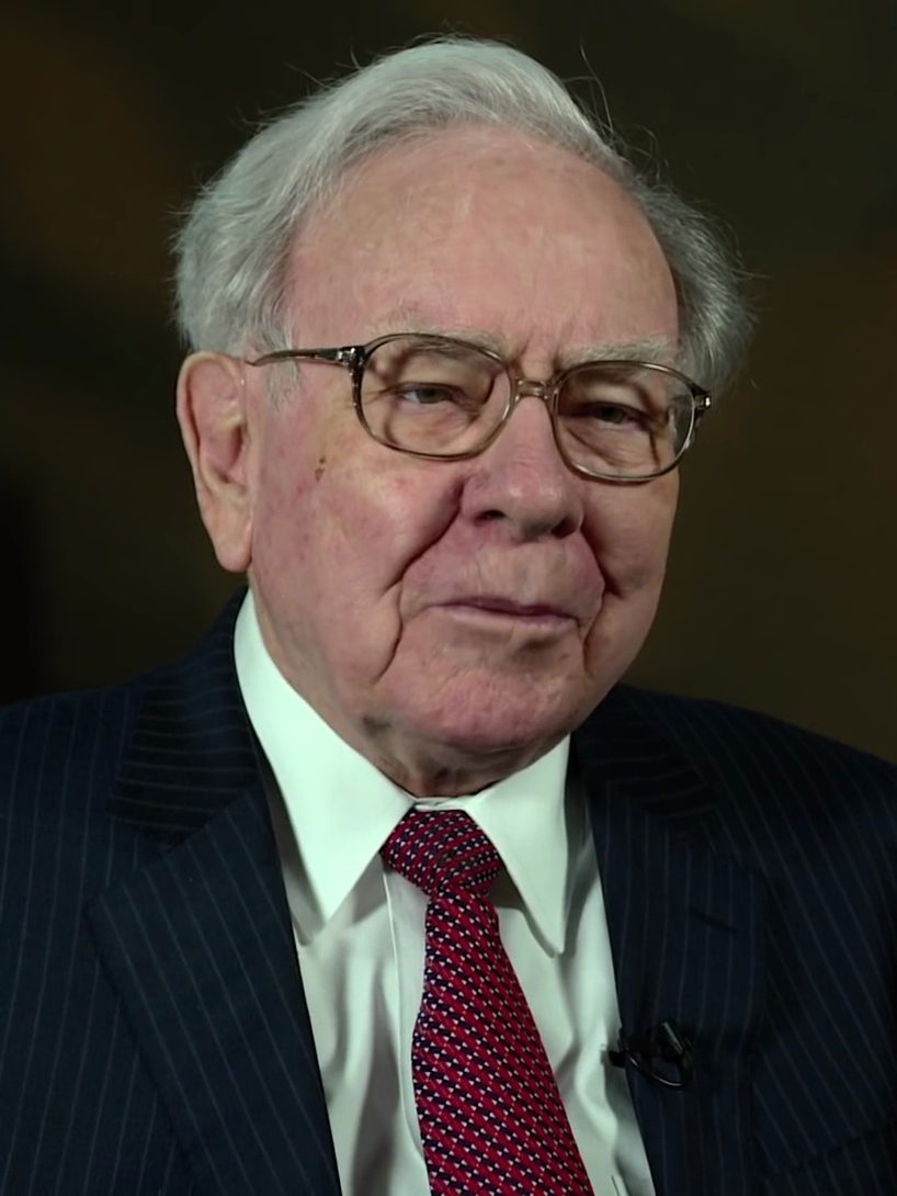 Retrato de Warren Buffett